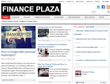 Tablet Screenshot of financeplaza.org